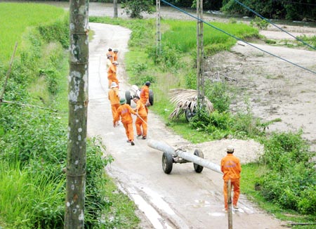 Khắc phục khó khăn, cung cấp điện ổn định đến hết tháng 5-2011